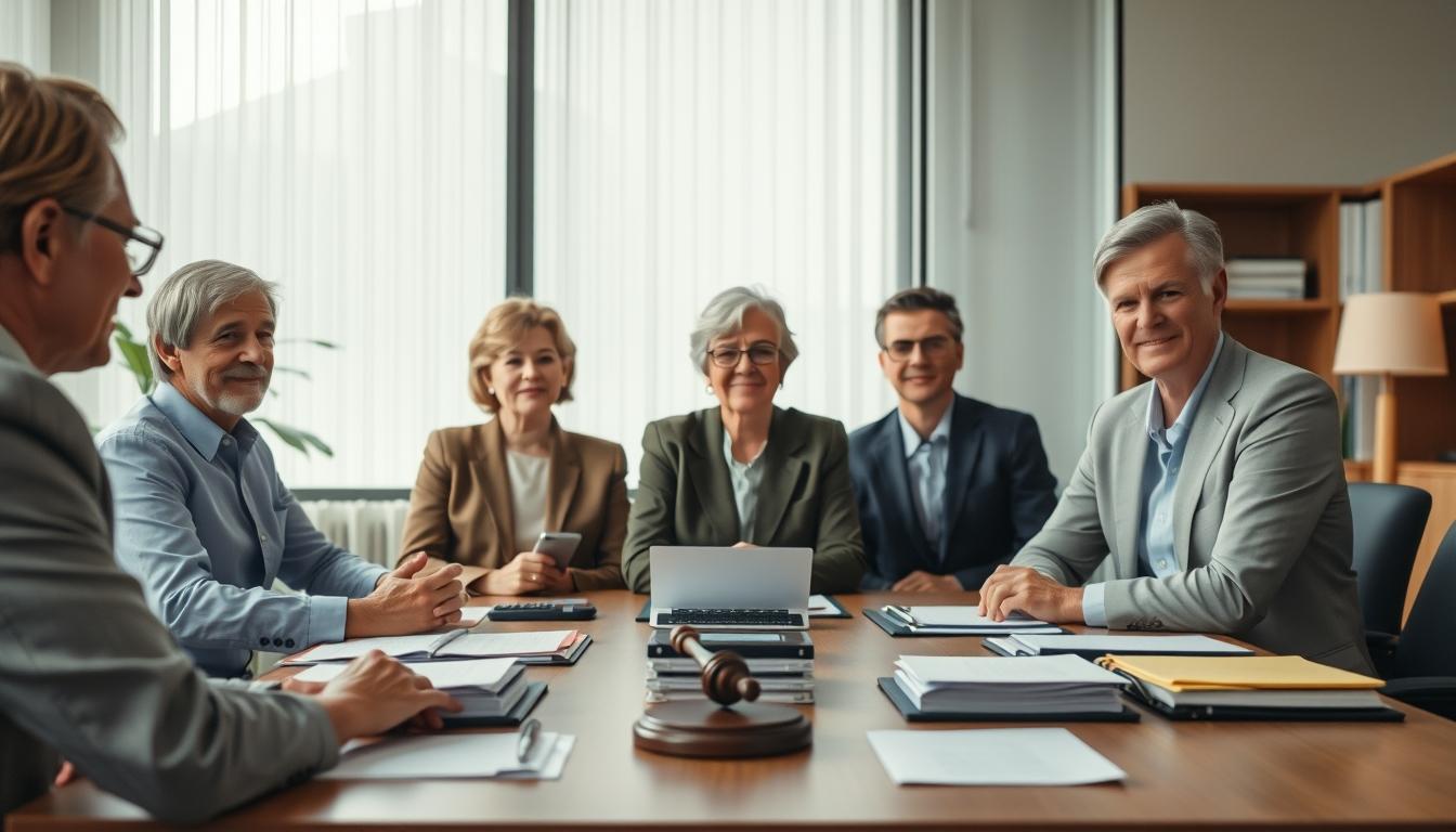 Family legal discussion support